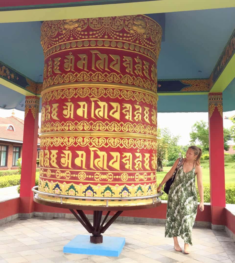 Bønnehjul, Great Lotus Stupa