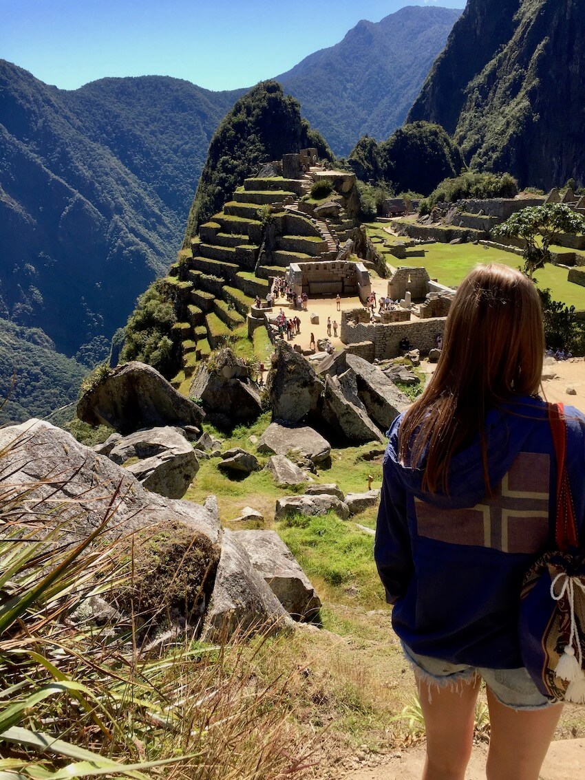 Utsikt over Machu Picchu