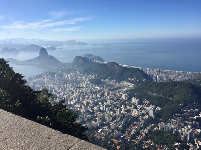 Utsikt fra kristusstatuen, Rio